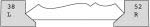 1 1/4 X 2 1/4 WILLIAMS & HUSSEY PROFILE KVS